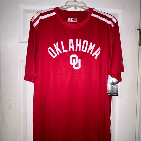 Russell Athletic Other - 🏈🏟️ University of Oklahoma Sooners Marquee Polyester Shirt 🏟️🏈